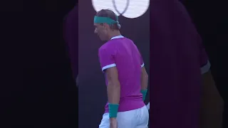 INCREDIBLE volley from Rafael Nadal! 🤯