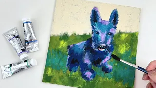 The ESSENTIAL Gouache Tips for Painting on Canvas