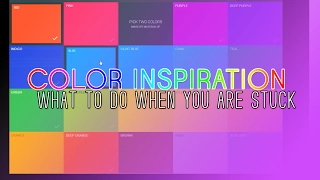 Where to Start When You're Stuck - Color Inspiration