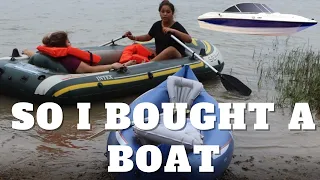 I Bought A Boat- The Intex Seahawk Inflatable 4 Person Boat