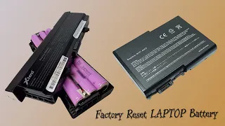 Laptop Battery Factory Reset at Home | How to Repair Laptop Battery | Not Working Laptop Battery