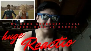 'MY HOOD ACADEMIA' (FULL VIDEO) Deku vs Kacchan huge reaction on the dancing🙀🔥👏