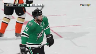 NHL 19 - Anaheim Ducks Vs Dallas Stars Gameplay - NHL Season Match Oct 25, 2018