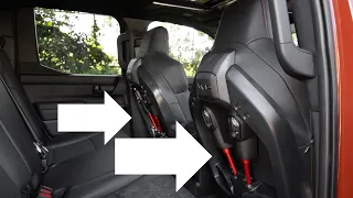 First IsoDynamic Performance Front Seats - 2024 Toyota Tacoma TRD Pro