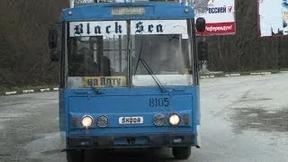 Crimean trolleybus rolls on after more than fifty years