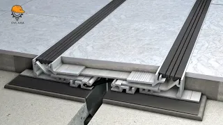 SEISMIC FLOOR EXPANSION JOINT SYSTEM FOR BUILDING | POP-UP FLOOR  SYSTEM | DIFFERENT MOVEMENTS