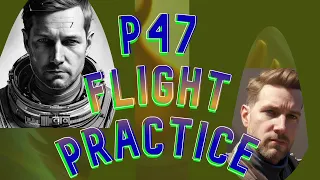 WW2 Flight Sim.  P47 Pilot.  Practicing for the Series