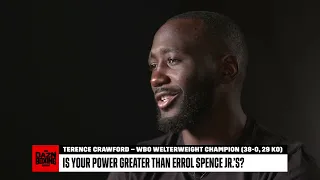 Terence Crawford Drops An Update on Spence Jr.