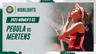 Mertens vs Pegula Round 3 Highlights | Roland-Garros 2023