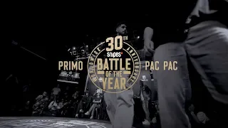 Primo vs PacPac | 1vs1 Top 16 | SNIPES Battle Of The Year 2019