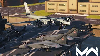 New Bomber Tu-95MS Bear-H. Ace Combat Control Full Gameplay - Modern Warships Alpha Test