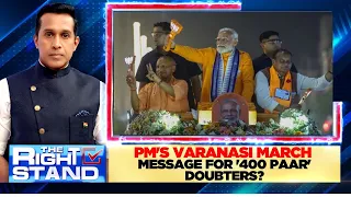 PM's Varanasi March | Message For '400 Paar' Doubters? | PM Modi's Mega Rally In Varanasi | N18L