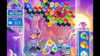 Bubble Witch Saga 2 Level 1212 with no booster & 1 bubble left