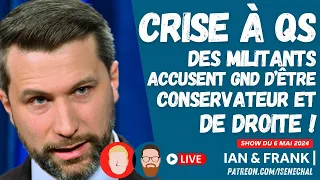 CRISE à QS : des militants accusent GND d'être CONSERVATEUR et de DROITE ! 🤡