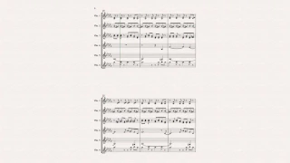 Viva la vida, Violin Partirura Sheet music David Garret