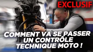 Exclusif : Contrôle Technique Moto, la procédure