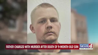 Father charged with murder after death of 9-month-old-son