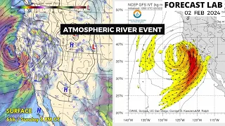 Fri 2/2/24 - California floods incoming | Texas storms [Forecast Lab]