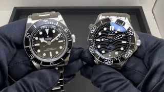 Tudor Black Bay vs. Omega Seamaster 300M