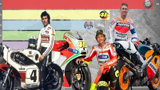 Valentino Rossi vs Motogp Legends