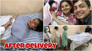 Operation ke bad Baby ko dekh kr mera reaction | Labour and delivery | BIRTH VLOG