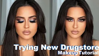 Get Ready With Me While Trying New Drugstore Makeup Products!