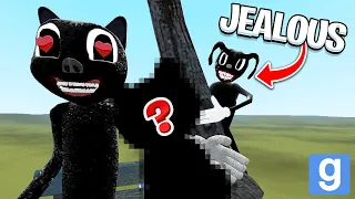 CARTOON CAT'S SECRET GIRLFRIEND! 💍 BAD TREVOR HENDERSON DUPES 31 (Garry's Mod Sandbox) | JustJoeKing