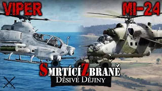 ❖ AH-1Z VIPER ⚔️ MIL Mi-24 | Bitevní vrtulník pro AČR! | Smrtící Zbraně