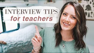 GET THE TEACHING JOB! | TEACHER INTERVIEW TIPS THAT MAY SURPRISE YOU!