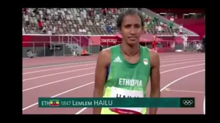 SIFAN HASSAN wins women's 1500m semi finals//Athletics Olympics Tokyo 2021.