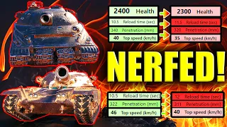 GAME CHANGER! WARGAMING NERFS OBJ. 279E and CHIEFTAIN! | World of Tanks