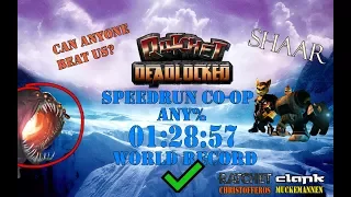 Ratchet: Deadlocked WORLD RECORD Speedrun Any% Co-op (1:28:57)