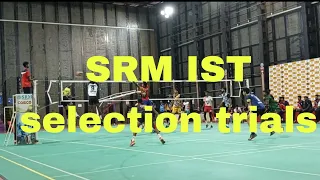 SRM University selection 🔥Plz subscribe this channel 🙏#volleyball #spike  #subscribe