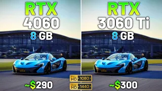 RTX 4060 vs RTX 3060 Ti - Test in 24 Games in 2024