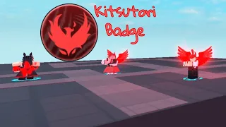 How To Get The Kitsutori Badge / Red Beast Gunner | Woman Tower Defense