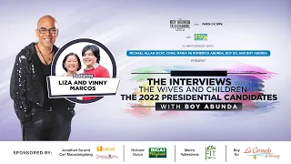 The Interviews Of The Wives And Children Of The 2022 Presidential Candidates: Marcos