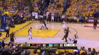 LeBron James makes it look easy  Cavaliers vs Warriors - Game 5  June 13, 2016  2016 NBA Finals