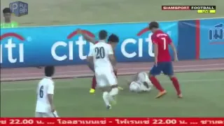 Los jugadores de Uzbekistán y Corea del Sur se pegaron con patadas y puñetazos en un partido