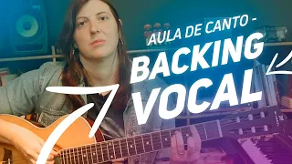 COMO COMEÇAR A FAZER BACKING VOCAL! (Aula para iniciantes)