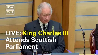 King Charles III and Camilla Attend Scottish Parliament Session | LIVE