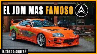 🔰 Por eso el Toyota SUPRA es el JDM más FAMOSO - el JDM de los 90s más POPULAR - ANDEJES