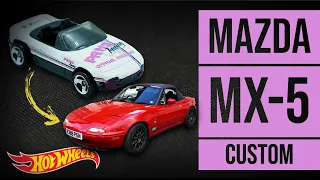 HOT WHEELS custom: Recreating @MattsMotors15 Mazda MX-5