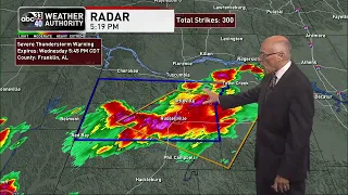 ABC 33/40 News Evening Weather Update - Wednesday, June 8, 2022