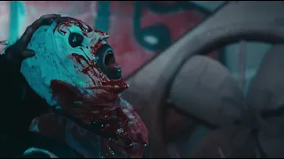 English new movie terrifier 2 Clown Killed by Sienna ending clip