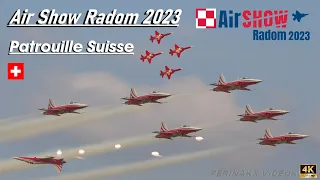 Patrouille Suisse 🇨🇭 ▲ Swiss Air Force ▲ Air Show Radom 2023