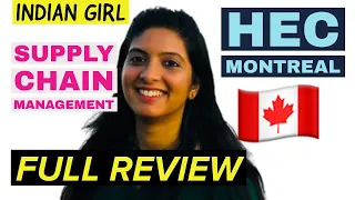 (INDIAN GIRL Experience of Supply Chain Management in CANADA) | Can Girls Do Supply Chain Course?