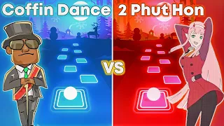 Coffin Dance Meme vs 2 Phut Hon | Tiles Hop EDM Rush