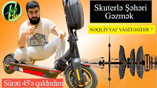 Elektrik Skuter Tanıtım / Ninebot Max G30 / Harun Memmedov