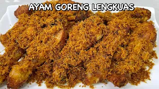 RESEP AYAM GORENG LENGKUAS PALING ENAK SEDUNIA