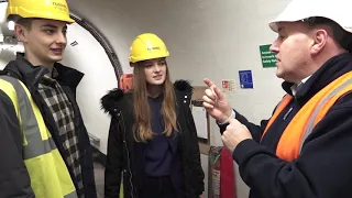 Inside the Mersey Tunnel